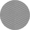 thumbnail image 1 of Ahgly Company Machine Washable Indoor Round Transitional Silver Gray Area Rugs, 5' Round, 1 of 7