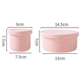 thumbnail image 5 of NIBOLOG Lunch Container Leak-proof Heat Resistant Silicone Safe Food Storage Containers for Home, 5 of 8