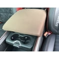 thumbnail image 3 of Auto Console Covers- Fits the the Ram 1500, 2500, 3500 2019- 2024 (All Makes & Models with Bucket seats) Center Console Armrest Cover Waterproof Neoprene Fabric (Tan), 3 of 3