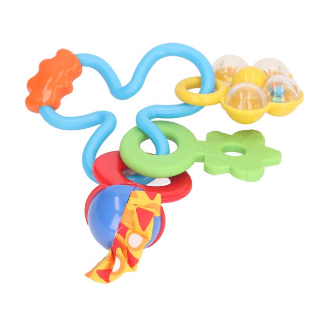 Baby Bed Hand Bell, Environment Friendly Multi Colors Toddler Rattle Bell For Parent Child Activities