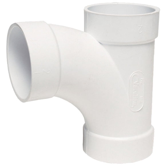 Airvac VM106 Conexiones de PVC en forma de T de 90 grados y 3 vías