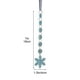 thumbnail image 3 of 6pcs Navidad Snowflake Adornos Acrylic Crystal Icicle Water Drop Pendientes, Navidad Adornos Snowflake Acrylic Crystal Icicle Water Drop Pendientes, decoración de invierno cristalino, para, 3 of 9