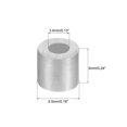 thumbnail image 2 of Unique Bargains 3.4mm 1/8-inch Cable Wire Rope Aluminum Sleeves Clip Crimping Loop 20pcs, 2 of 4