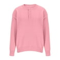 thumbnail image 5 of YueHuiYing Women's Sweaters Fall Fashion Clothes Trendy Knit Pullover Casual Long Sleeve Sweater Jumper Tops, 5 of 7