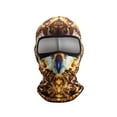 thumbnail image 1 of Couvre-visage de Cyclisme Imprimé 3D pour Hommes, Polyester Respirant Protection Solaire pour Activités Extérieures Plage Randonnée, 1 of 5