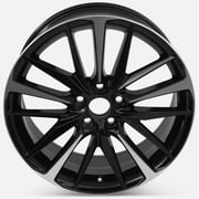 19 19x8 New Replacement Machined and Black Aluminum Alloy Wheel Rim for 2018-2020 Toyota Camry XSE | 75222