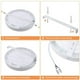 thumbnail image 5 of Lámpara de techo LED de 18 W. Moderna lámpara de techo LED ultrafina, redonda y de color blanco cálido, ideal para baño, dormitorio, cocina, salón, balcón y pasillo., 5 of 5
