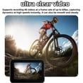 thumbnail image 3 of Cámara de acción 4K con pantalla Dual, WIFI, antivibración, impermeable, casco para motocicleta y bicicleta, pantalla 2,0, cámaras DV de vídeo deportivas, 3 of 4