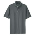 thumbnail image 5 of Yellow Rooster Men's Tall Dri-Mesh Male Polo Steel 4XLT, 5 of 6