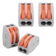 thumbnail image 4 of Conector De Cableado De Empuje, Terminal De Cable Ignífugo De Carcasa De PC De 100 Piezas Con Orificios De Prueba Para Prensado De Cable Eléctrico, 4 of 8