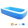 thumbnail image 1 of Piscina inflable familiar Niño Perfecl exterior azul 2.6 m, 1 of 8