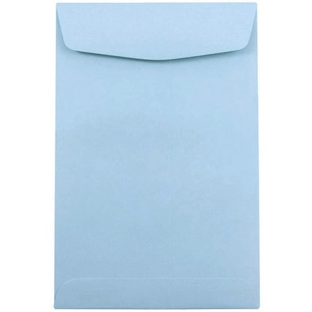 UPC: 0799418493145 | JAM 6 x 9 Catalog Envelopes Baby Blue 10/Pack