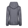 thumbnail image 4 of Frontwalk Casual Fleece Tops for Women Winter Plain Hoodies Sweatshirt Long Sleeve Basic Pullover Pocket, 4 of 6