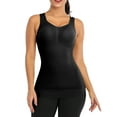 thumbnail image 3 of FALEXO Women Tank Top Padded Slimming Tummy Control Compression Camisole Top Breathable Seamless Shapewear Sport Camisole Shapewear, 3 of 6