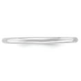 thumbnail image 3 of 10k White Gold 2mm Standard Weight Comfort Fit Wedding Band Size 11, 3 of 5