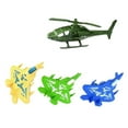 thumbnail image 4 of Cyber of Monday Deals Black of Friday Deals kkbbma Deals Army Toys - Soldier Toys Military Play Set 9 Piece Modern Frontline Fighter Jets Helicopters Vehicles Battleships Model Accessories War Games, 4 of 5