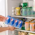 thumbnail image 2 of 4 Holes Beer Soda Coke Sprite Drink Organizer Refrigeration Kitchen Storage Box, 2 of 8