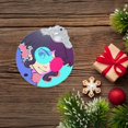 thumbnail image 6 of Gorillaz Christmas Ornament Glass Round Pendant Christmas Hanging Decor Ornament Holiday Xmas Decorations Christmas Tree Ornaments Silver, 6 of 8
