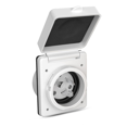thumbnail image 1 of Prise RV 30A avec Verrouillage par Rotation, Prise d'Alimentation pour Bateau Marin/ Remorque Véhicule Récréatif 125V/250V, 1 of 6