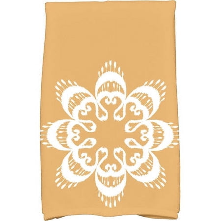 Simply Daisy 18 x 30 Ikat Mandala Geometric Print Kitchen Towel