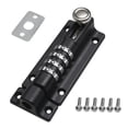 thumbnail image 1 of Rongfmy Creative Latch Lock Household Anti Theft Password Bolt Lock Combination Bolt for Matte Black, 1 of 9