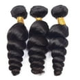 thumbnail image 3 of 10A Grade 3/4 Loose Wave Peruvian Extensions, 3 of 4