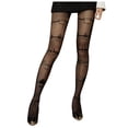 thumbnail image 1 of WEAIXIMIUNG Bas de Compression pour Femmes Cuisse Haute 20-30 Collants Résille Alternative Foncée pour Femmes, 1 of 6