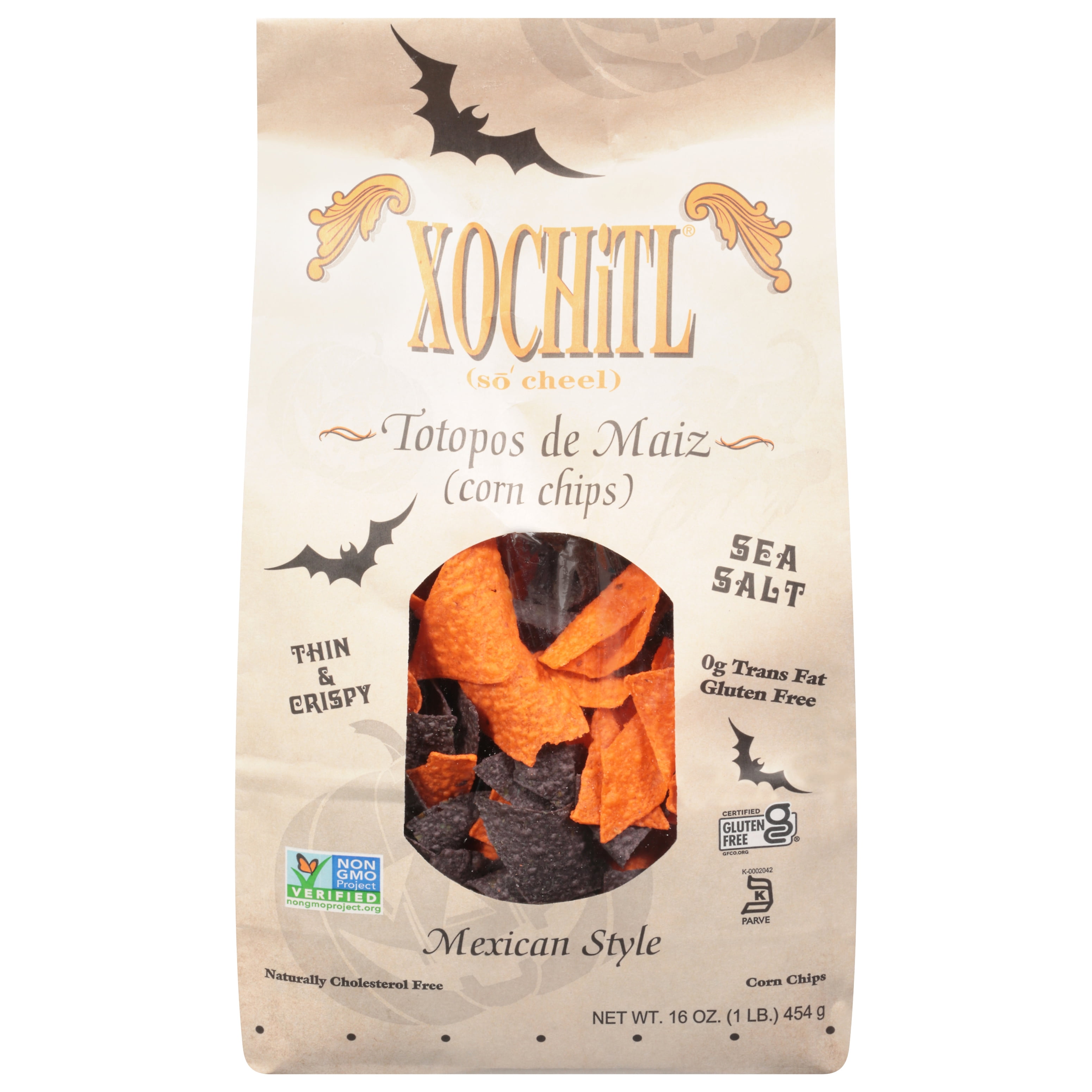 【オロオロチドッポ】 Xochitl Totopos de Maiz Corn Chips Thin and Crispy Sea Salt