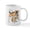 White, variant on CafePress - Beagles Playing - 11 oz Ceramic Mug - Novelty Coffee Tea Cup