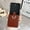 Brown, variant on for Samsung Galaxy Z Flip 5 Case with Sparkly Finger Ring, Soft PU Leather Full Body Anti-Scratch Shockproof Protective Slim Phone Case for Samsung Galaxy Z Flip 5 for Women Girls, Brown