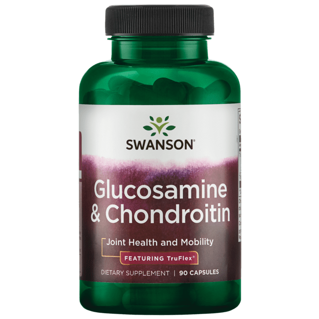 Swanson Glucosamine and Chondroitin - Featuring Truflex 90 Capsules