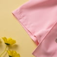 thumbnail image 3 of Zecgelong Kids Toddler Baby Girls Autumn Winter Solid Cotton Long Sleeve Shirt Skirts Set Suit Clothes Girls 2 Piece Sets Age 2-3 Years, 3 of 5