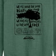 thumbnail image 3 of Avatar - The Last Airbender - Same Roots - Women's Lightweight French Terry Long Sleeve Shirt, 3 of 5