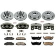 thumbnail image 2 of PowerStop Front and Rear Stock Replacement Brake Pad and Rotor Kit with Calipers Fits: FORD LINCOLN Select Models KCOE1915, 2 of 5