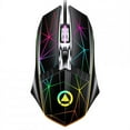 thumbnail image 1 of G11 Wire-controlled Gaming Mouse 3-level Adjustable Dpi 4 Button Illuminated Usb Computer Mouse (Mute) star black, 1 of 3