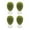 Green, variant on EHJRE 4x Cupping Glasses Face Massage Portable Body Cup Fascia Massage Facial Cupping Set for Women Men Beauty Salon Shop Athletes Rose