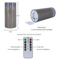 thumbnail image 2 of Amagic Flameless Candles, 3 in x 6 in, Grey, Battery Operated, 2 of 5