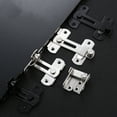 thumbnail image 3 of relayinert 2pack/lot Stainless Lock Latch Round And Smooth Without Burrs Beautiful Buckle (left), 3 of 6