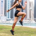 thumbnail image 6 of Sikiie Flying Black Bat 1 Pairs Compression Socks for Men and Women 15-20 mmHg Running Support Socks, 6 of 7