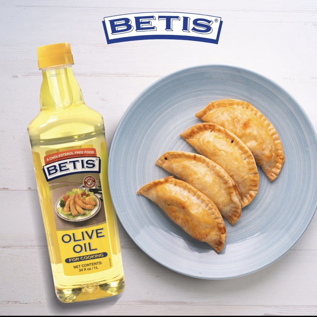 Betis Cholesterol Free Cooking Olive Oil, 34 fl oz