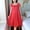 Red, variant on Fazvaoo Women Nightgowns Short Sleeve V-Neck Short Sleepwear Fashion Summer Casual Plain Nightdress(Black,0)
