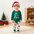 thumbnail image 2 of Kaprioy Baby Boy Romper Infant Baby Boy Christmas Clothes Set MY 1st Christmas Romper Long Sleeved Romper With Printed Pants Hat Holiday Dress Set, 2 of 5