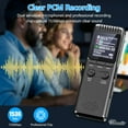 thumbnail image 2 of 64GB Digital Voice Recorder with 8000 Hours Recording Capacity, 80Hrs Battery Time Voice Activated Recorder with Playback, Professional USB-C 1536kbps Audio Recorder for Meeting Lecture, 2 of 7