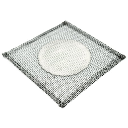 

10PK Iron Wire Gauze Squares 5x5 - 3 Ceramic Center - 100% Free of Harmful Chemicals Asbestos Free - Eisco Labs