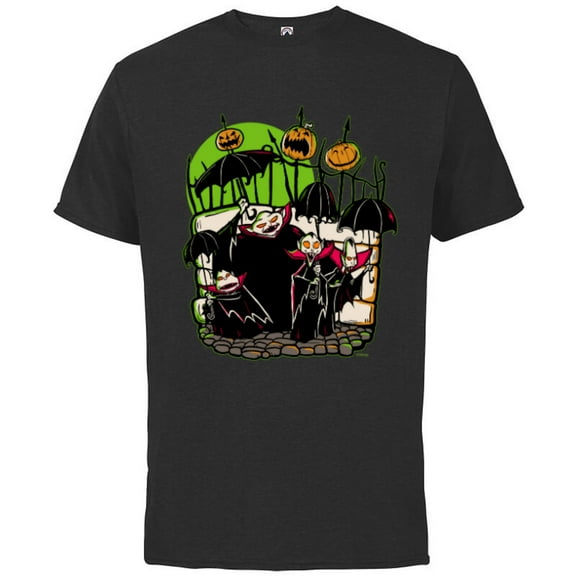 Disney 100 Nightmare Before Christmas Halloween Vampires - Short Sleeve Cotton T-Shirt for Adults - Customized-Black