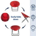 thumbnail image 6 of Spiderman, 23" Kids' License Embossed Saucer Chair , Red, 6 of 7