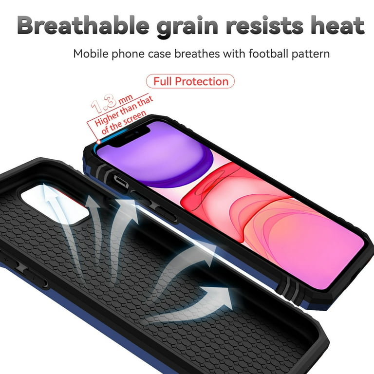 iPhone 11 Case,Dteck Shockproof Rubber Rugged Case Hybrid iPhone 11 Case,Dteck Shockproof Rubber Rugged Case Hybrid