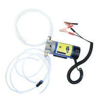 24V Electric Scavenge Suction Transfer Change Pump Oil Transfer Pump 1-4L/Min Motor Oil Extractor Pump for Car