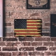 thumbnail image 4 of American Flag Decor Metal Tin Sign 12x16 Inch - Rustic Patriotic Wall Art for Home, Office, Bar & Garden - Memorial Day & Independence Day Decoration by NOETE, 4 of 8