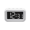thumbnail image 1 of Maytalsory Réveil Numérique Moderne à DEL avec Horloge Numérique Silencieuse Intemporelle Blanc, 1 of 6
